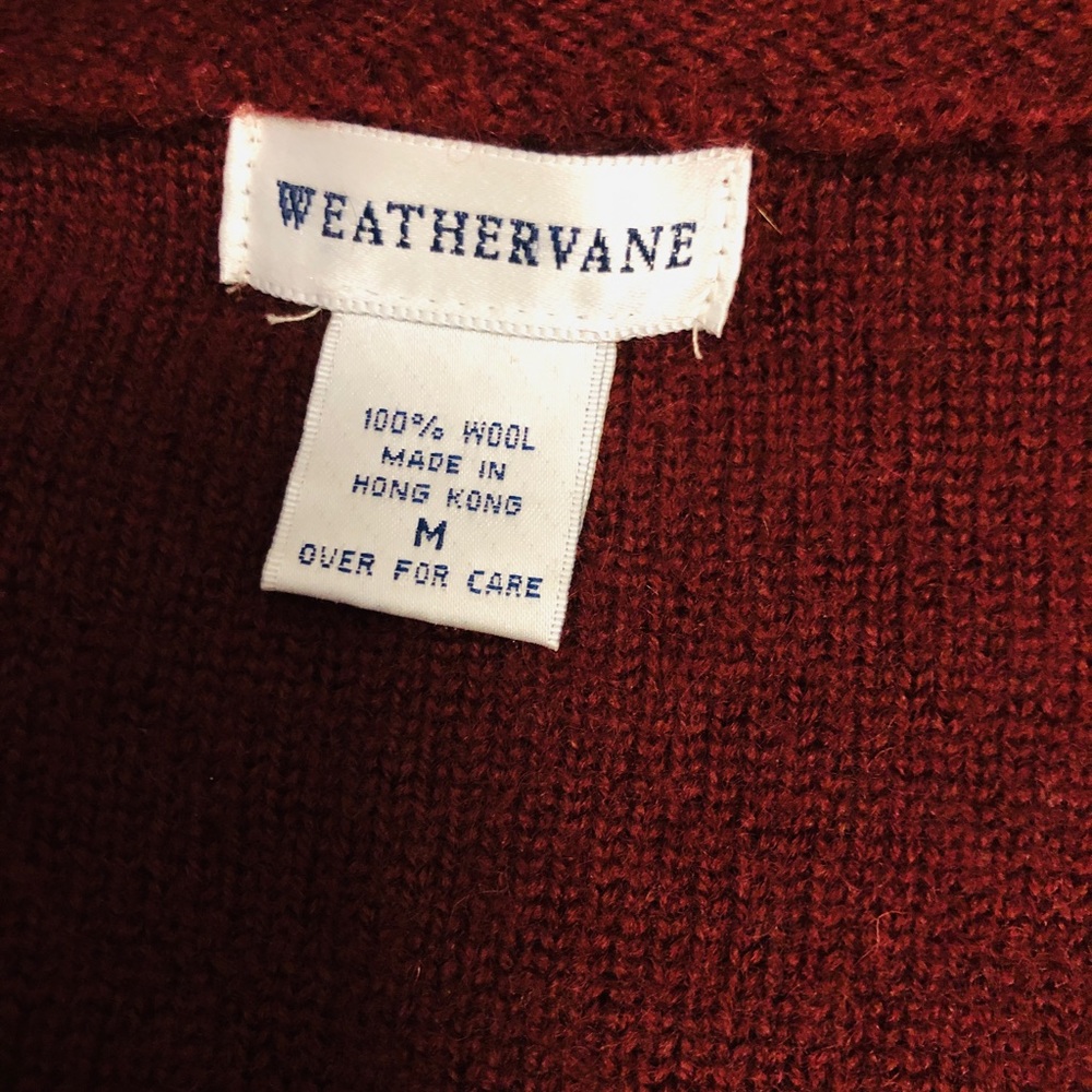 Weathervane Cardigans Sweater Wool Women’s Size M - Picture 6 of 6